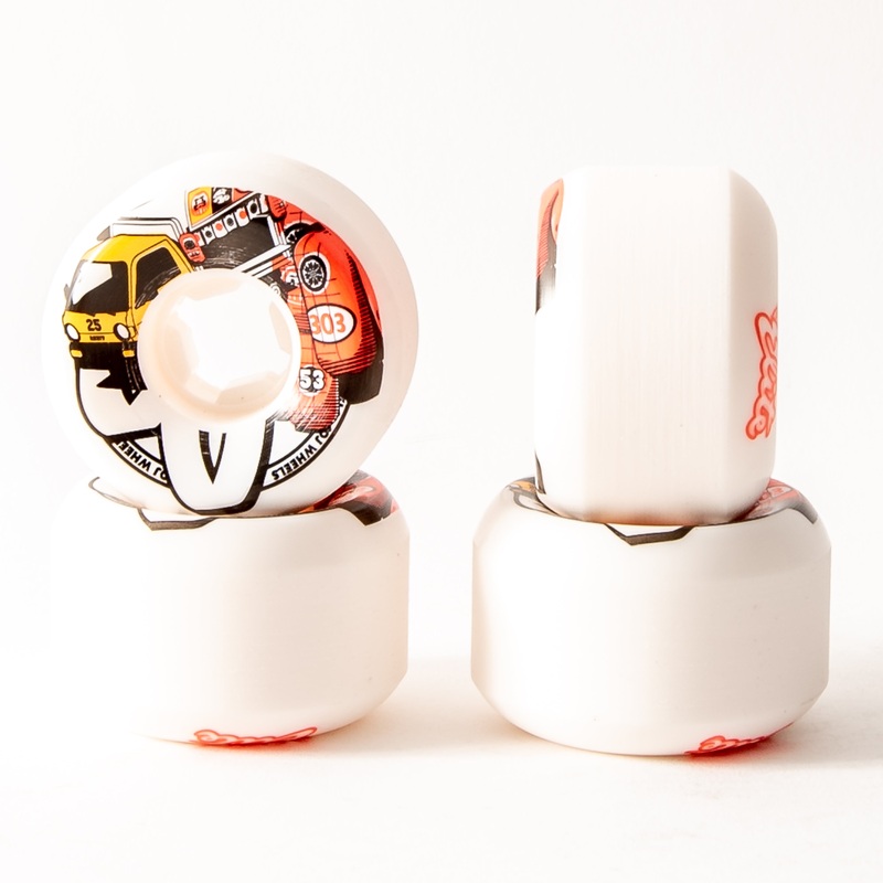 Oj - 303 Boards Mini Combos White 101a Wheels (53mm)