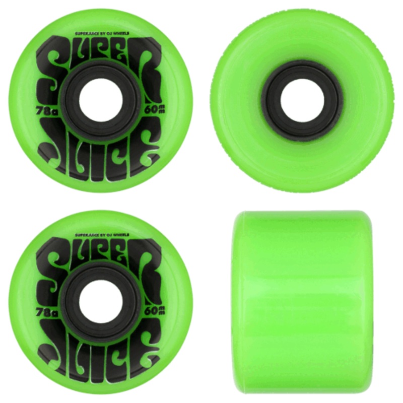 OJ - Super Juice Bright Green 78a Wheels (60mm)