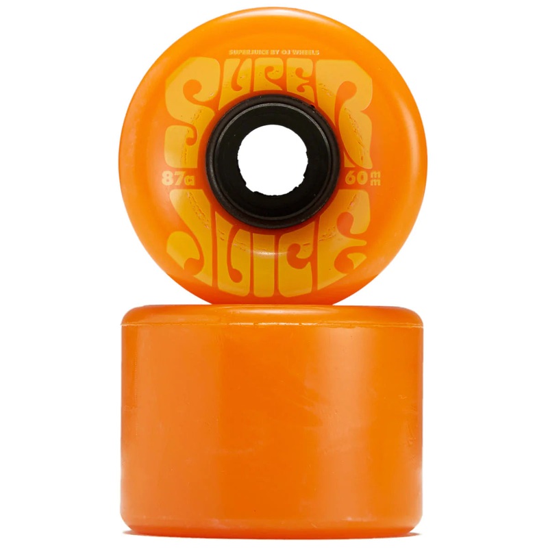 OJ - Super Juice Orange Yellow 87a Wheels (60mm)