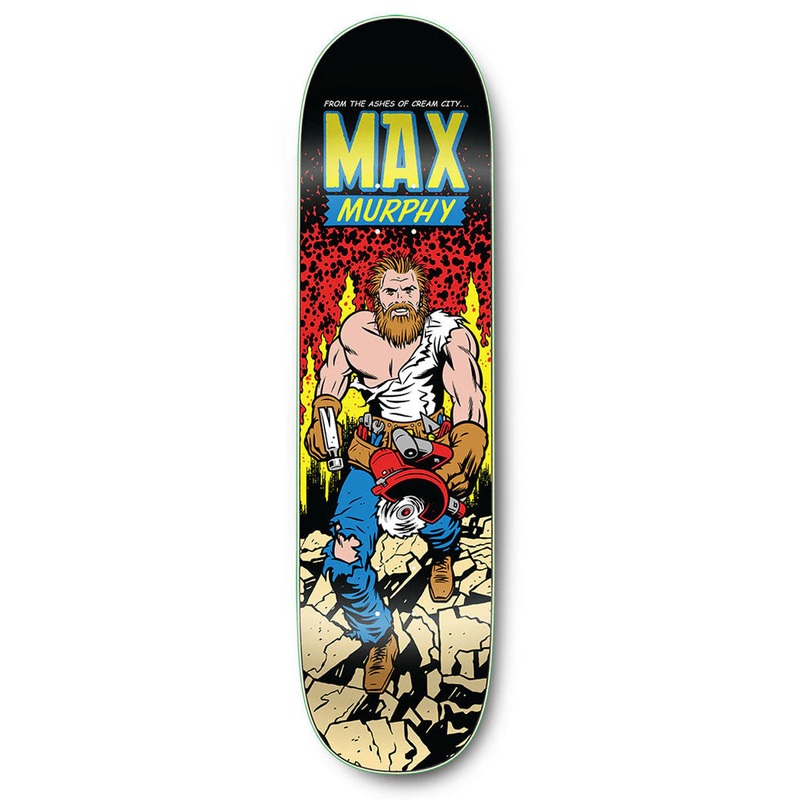 Strange Love - Max Murphy Apocalypse Dude Skateboard Deck (8.5")