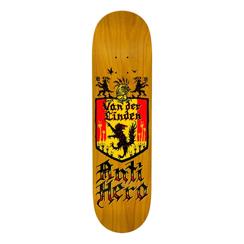 Anti Hero - Daan Van Der Linden Coat of Arms Deck (8.28")