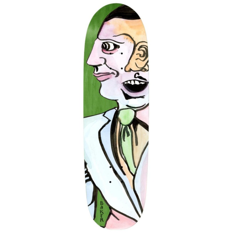 Baker - Rowan Zorilla Big Bodies Shaped Deck (9.25")