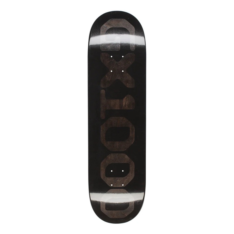 GX1000 - OG Logo Black Transparent Spray Deck (8.5")