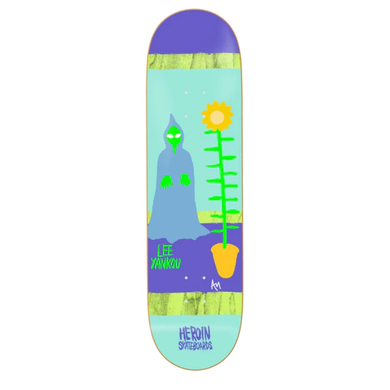 Heroin - Lee Yankou Papillon Deck (8.5") *SALE