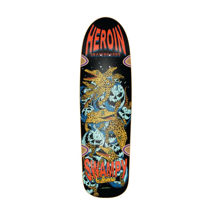 Heroin - Swampy Gators DD Deck (9.125")