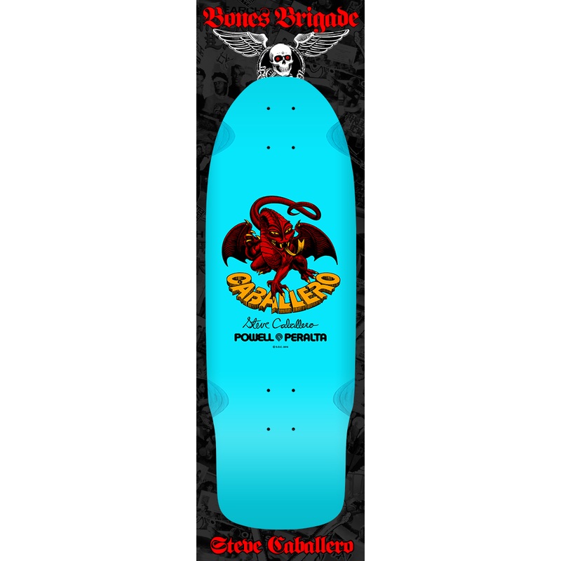 Powell - Bones Brigade Series 15 Steve Caballero Light Blue Deck (10.09") *SALE