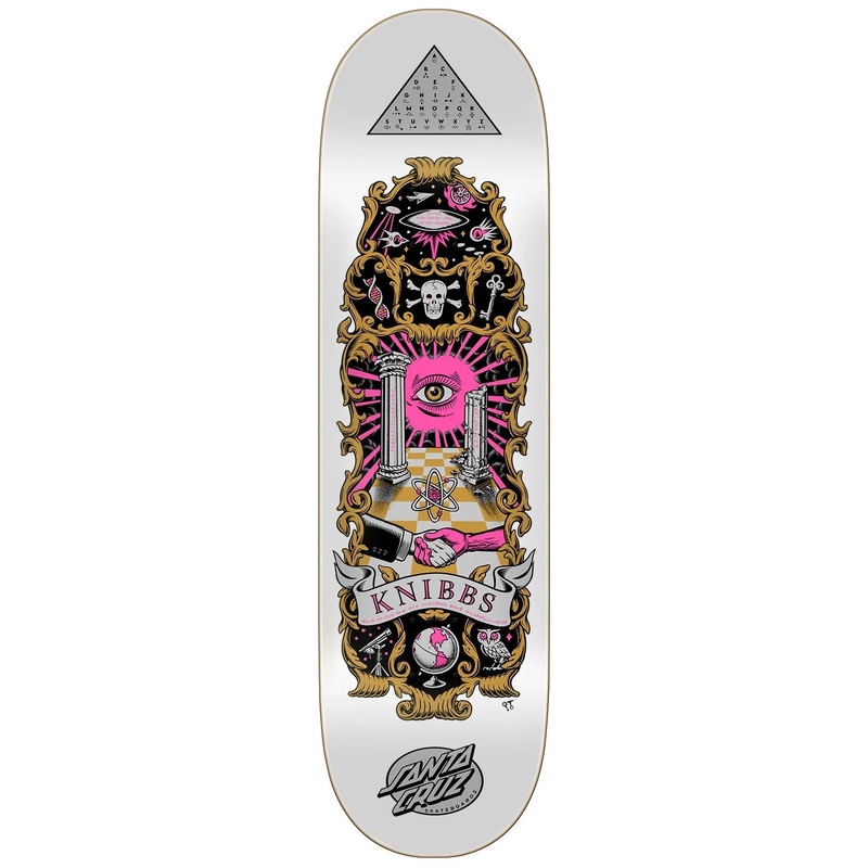 Santa Cruz - Knibbs Cryptic Pro Deck (8.5")
