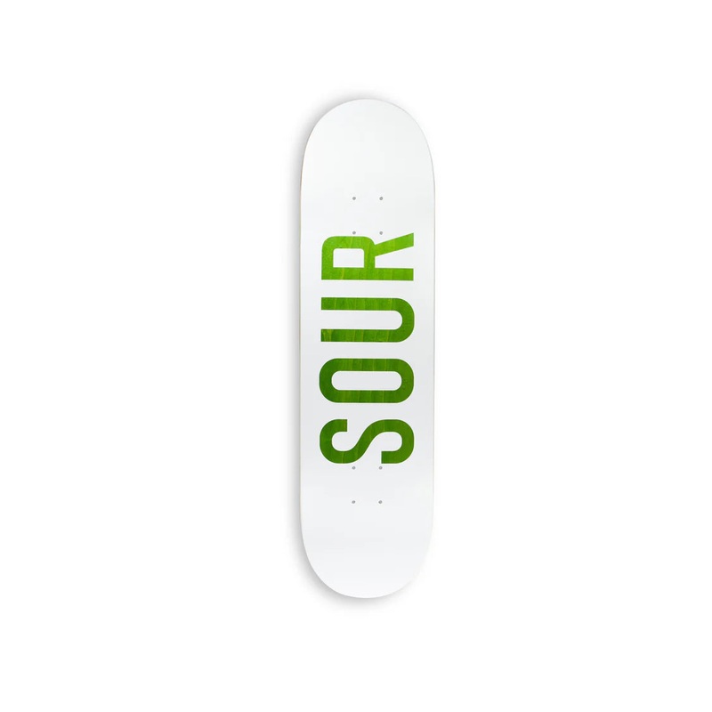 Sour - White & Green Wood Deck (8.25")
