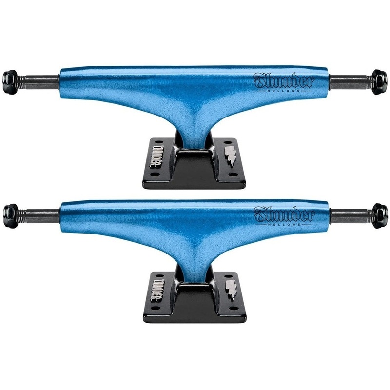 Thunder - Metallic Script Blue Hollow Light Trucks (147/149)