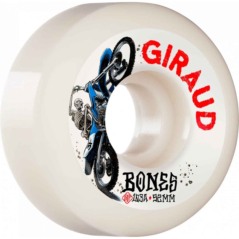 Bones - Giraud 12 O'Clock STF V5 Side Cut Wheels (54mm) *SALE