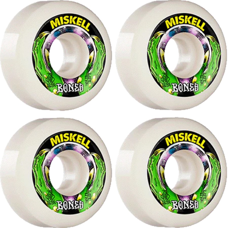 Bones - Miskell Power STF V5 Sidecut Wheels (53mm/55mm) *SALE