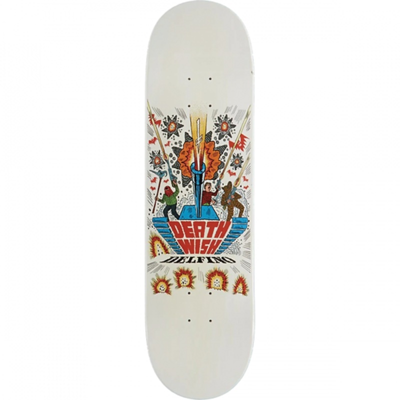 Deathwish - Delfino Deathwitch Trials Deck (8.3875")