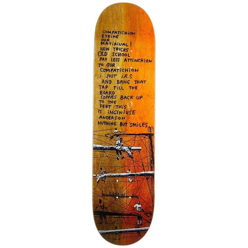 Krooked - Manderson Xerox Deck (8.06") *SALE