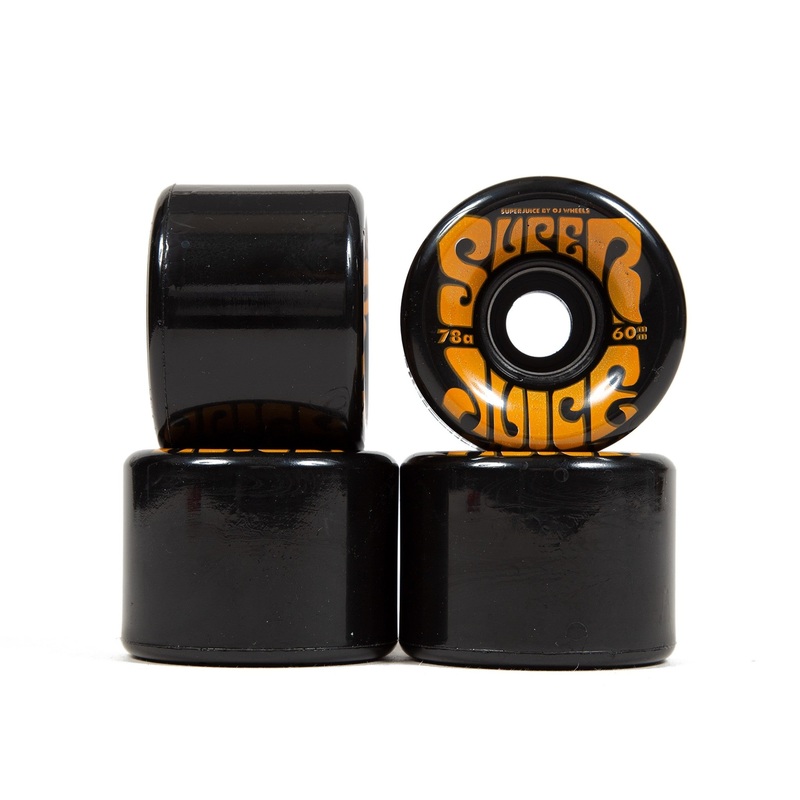 OJ - Super Juice Black 78a Wheels (60mm)