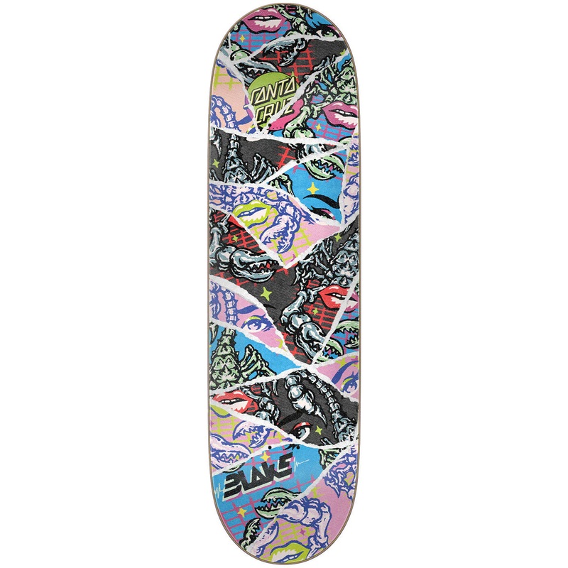 Santa Cruz - Johnson Misprint Danger Zone VX Everslick Deck (8.6") *SALE