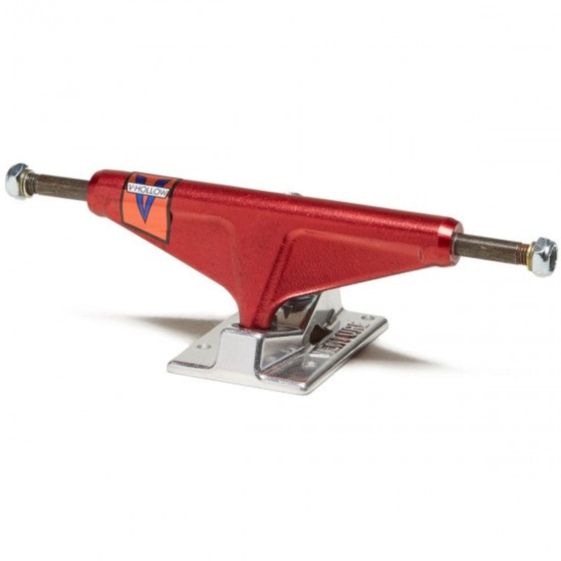 Venture - V Hollow Anodized Red Trucks (5.2 H) *SALE