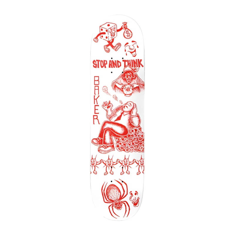 Baker - Reynolds Stop & Think Deck (8") *SALE