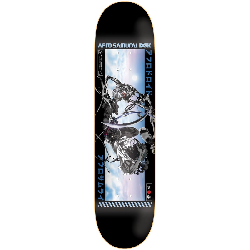 DGK - DGK x Afro Samurai Afro Vs. Afro Droid Deck (8")