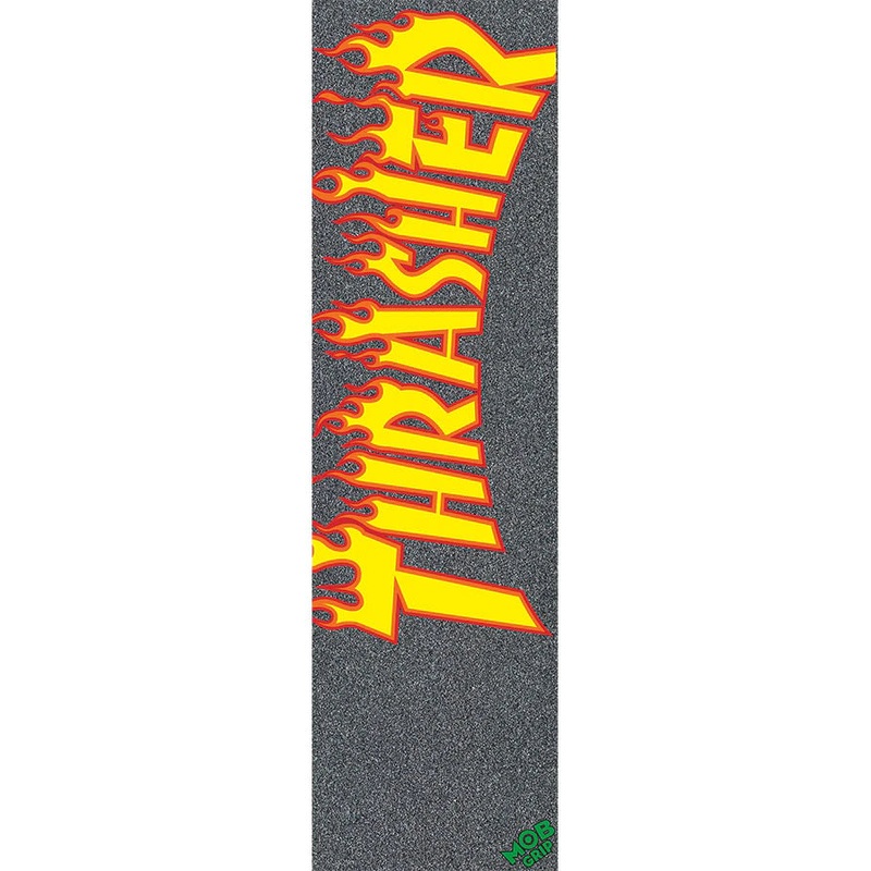 Mob - Thrasher Yellow and Orange Flame Grip