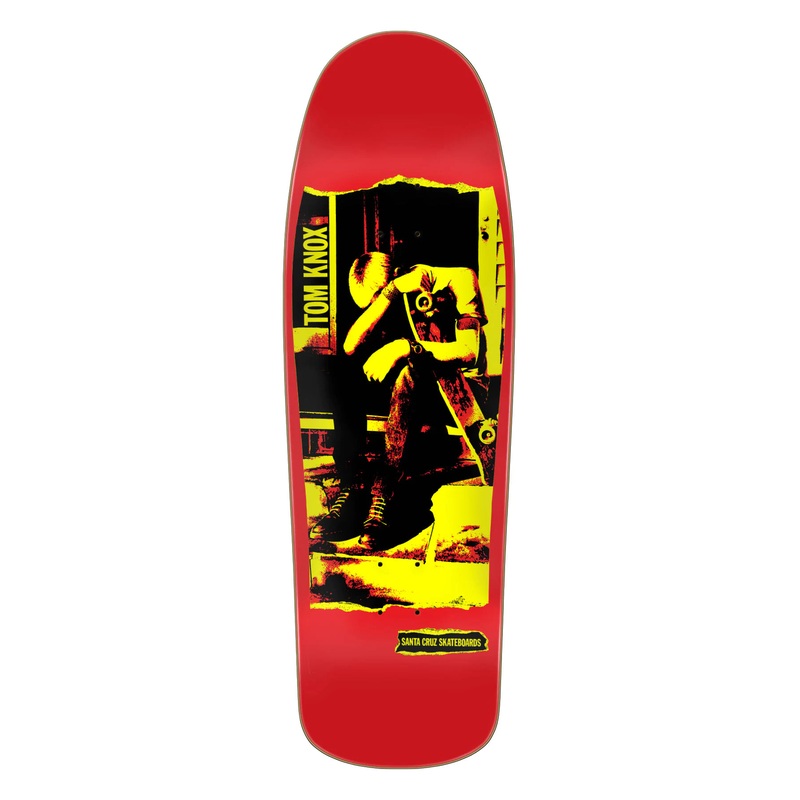 Santa Cruz - Tom Knox Punk Re-Issue Deck (9.8") *SALE