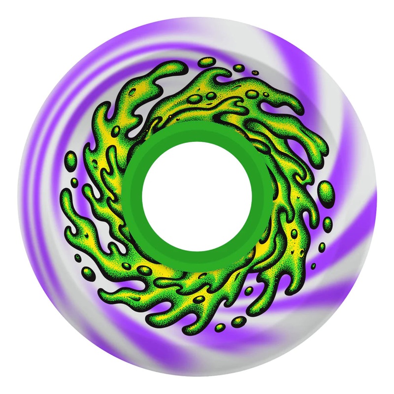 Slime Balls - OG Slime Purple White 78a Wheels (66mm)