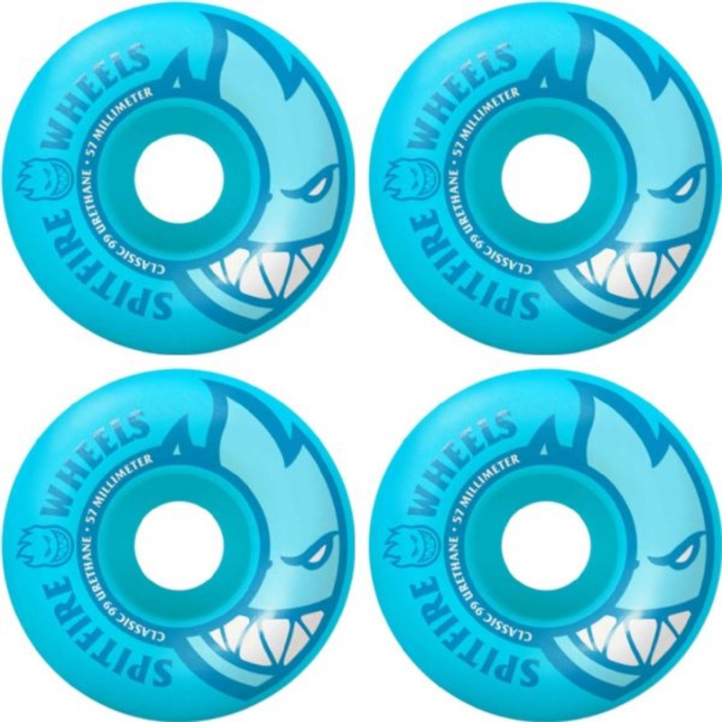 Spitfire - Bighead Neon Blue Wheels (57mm) *SALE
