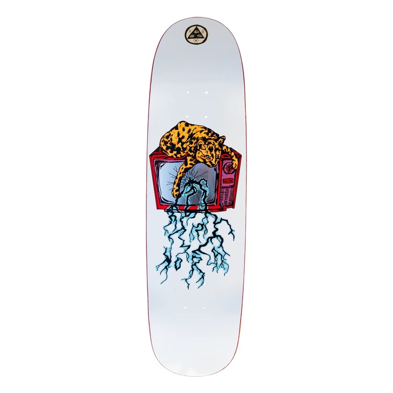 Welcome - Nora Vasconcellos Static On Sphynx White Deck (8.8") *SALE