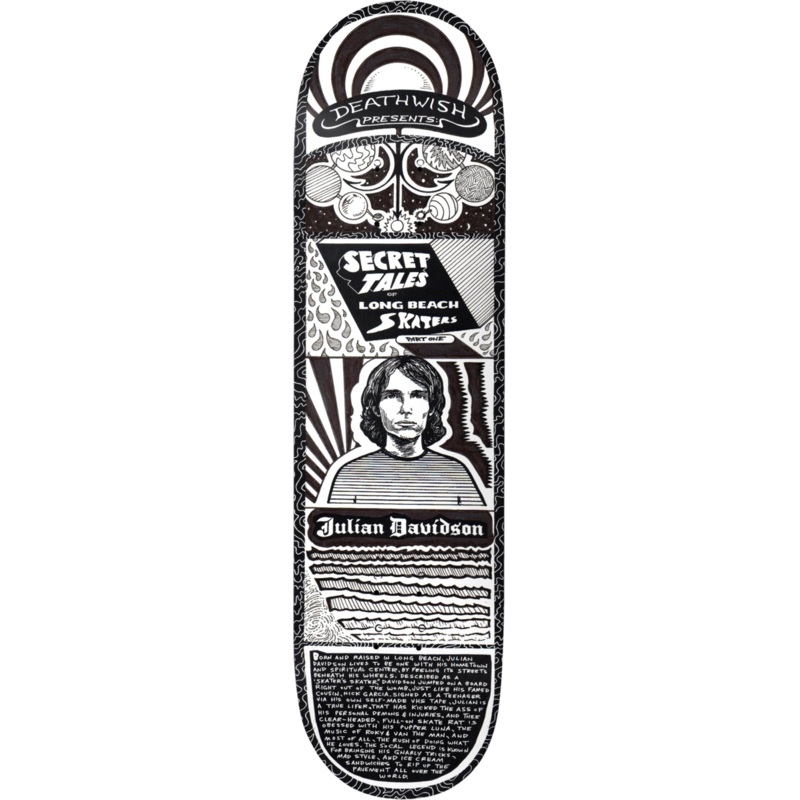 Deathwish - Julian Davidson Secret Tales Deck (8.5") *SALE