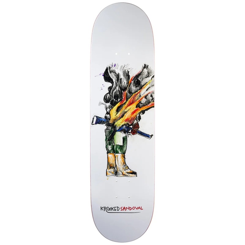 Krooked - Sandoval At Ease Deck (8.5")