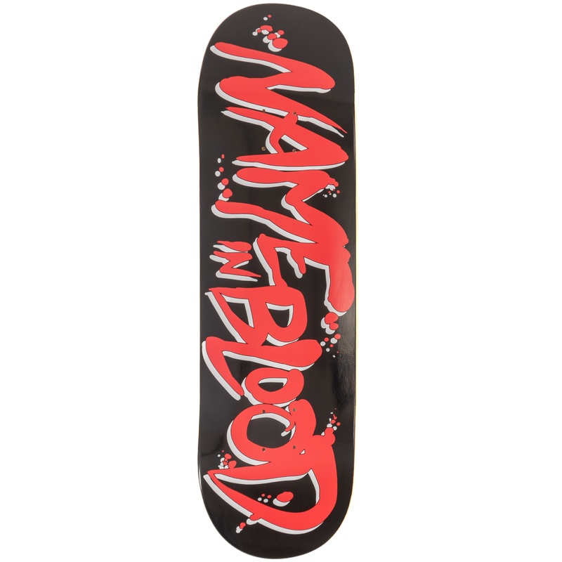 Name In Blood - Black OG Logo Deck (8.5"/8.75")