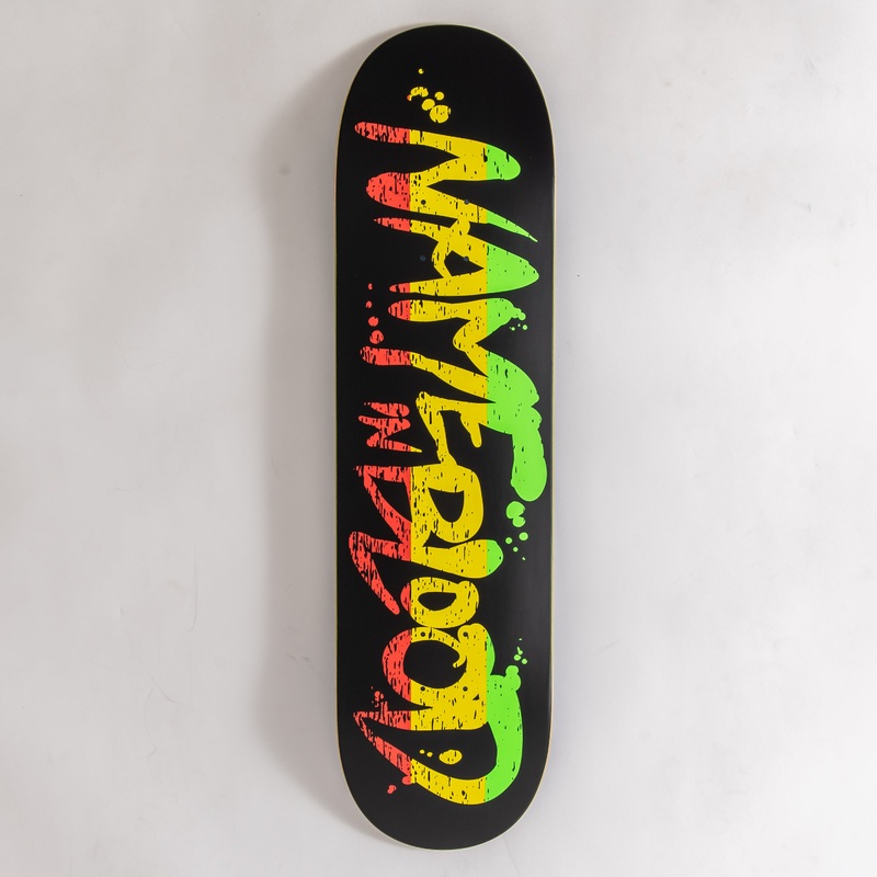 Name In Blood - Rasta Logo Deck (8.38"/8.75") *SALE