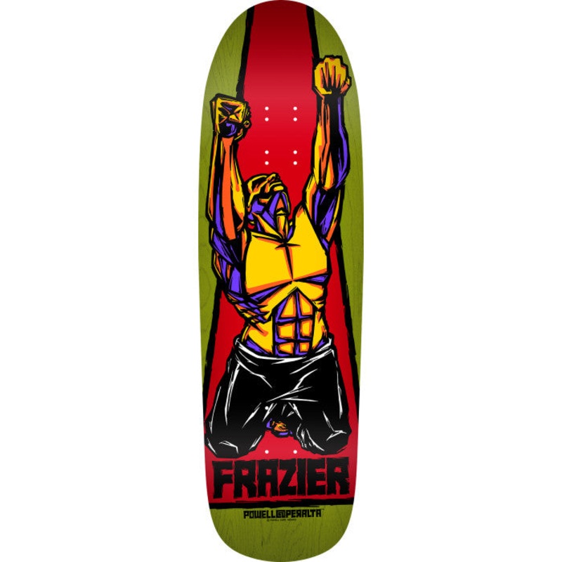 Powell Peralta - Mike Frazier Yellow Man Green Stain Deck (9.43")