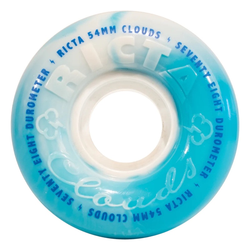 Ricta - Clouds Blue Swirl 78a Wheel (54mm)