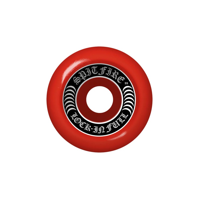 Spitfire - 99 Formula 4 Lock-In Full Red Wheels (55mm)