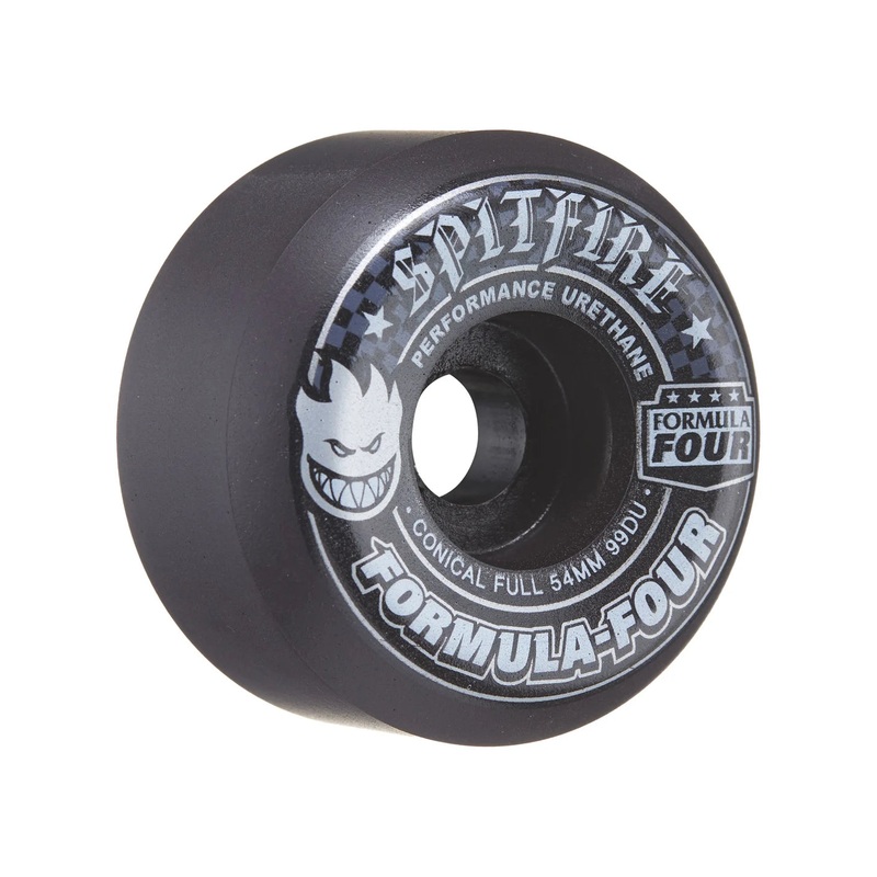 Spitfire - 99 Forumla 4 Conical Full Black Wheels (54mm)